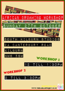 African Drumming Workshop Sunday